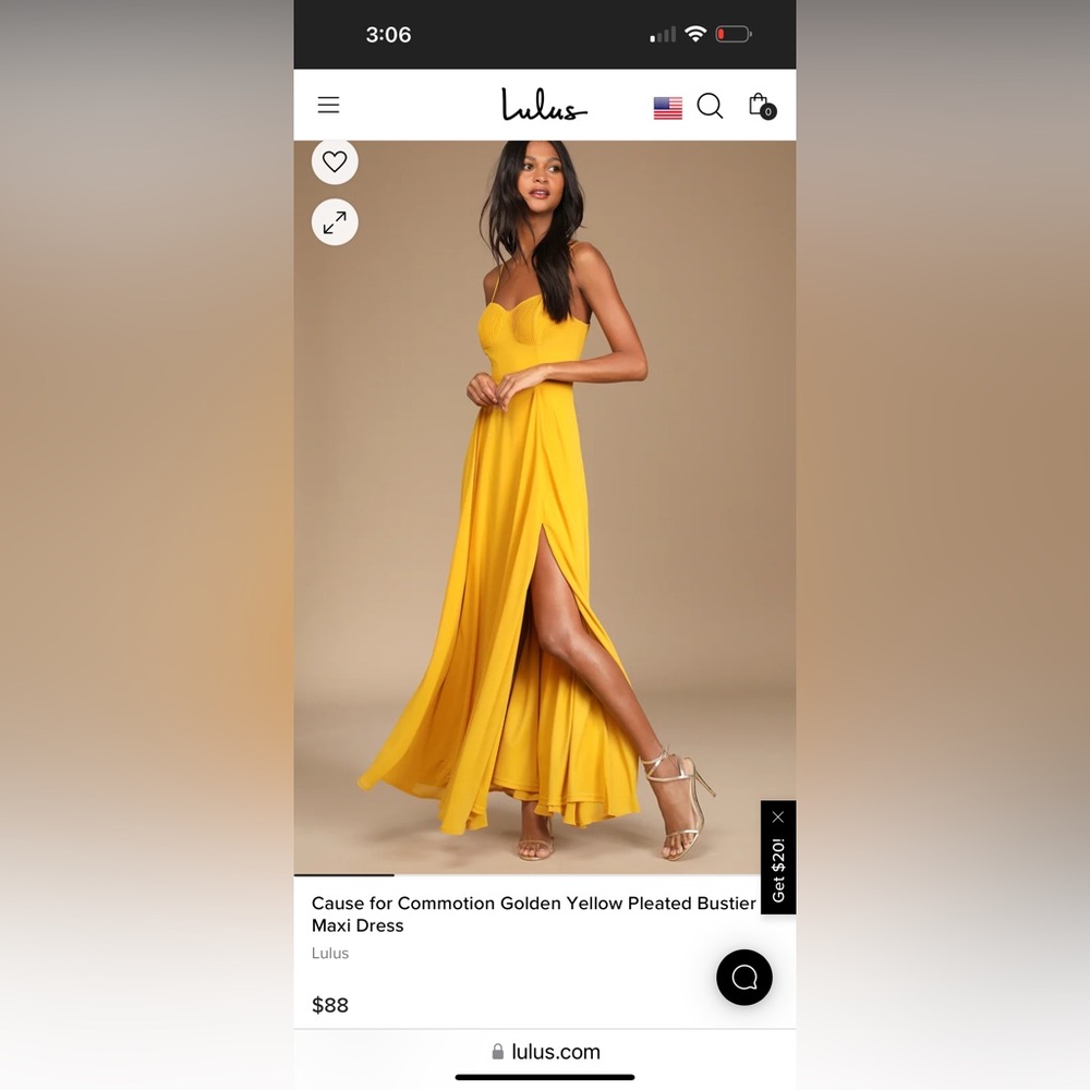 💛Lulu’s “Cause for Commotion” dress 💛